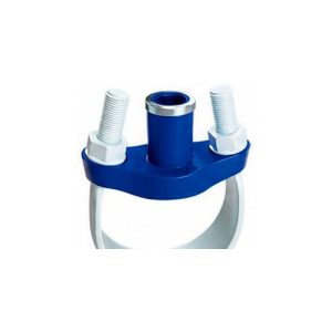Abrazadera telescópica termoplástica PVC