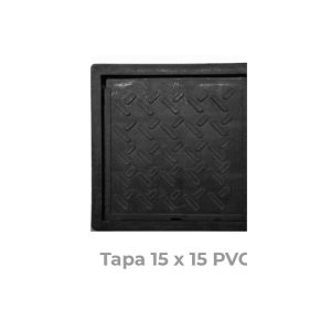 Tapa 15 x 15 PVC