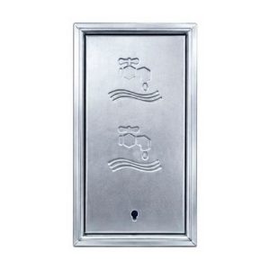 Tapa 20 x 40 Fierro Galvanizado