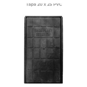 Tapa 25 x 50 PVC