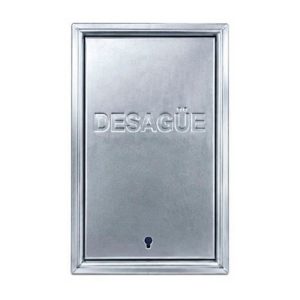 Tapa 30 x 60 Fierro Galvanizado